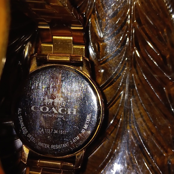 Coach Rose Gold Dial Watch - Picture 2 of 3